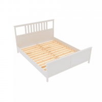 Кровать 160х200 Лагом белый - Изображение 2